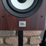 JBL Stage A130 Close Up Front Woofer Badge